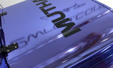 Moke wrap in Mutha Chrome 4