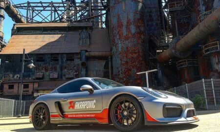 porsche cayman gt4 acrapovic108