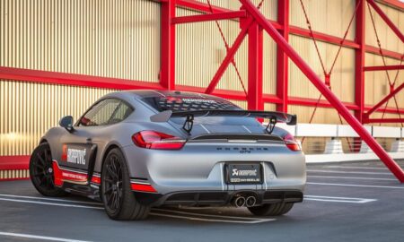 porsche cayman gt4 acrapovic110
