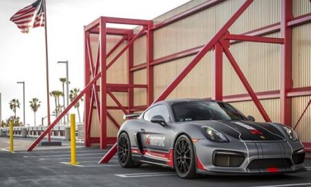 porsche cayman gt4 acrapovic116