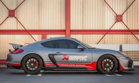 porsche cayman gt4 acrapovic140