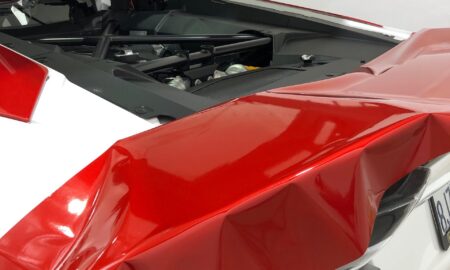 Lamborghini Aventador Bombshell advertising wrap 25