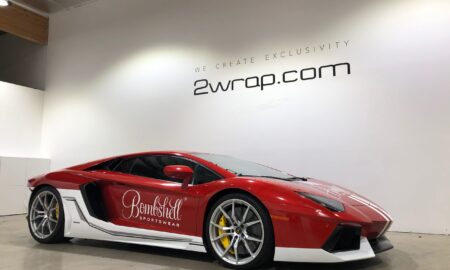 Lamborghini Aventador Bombshell reclamewrap 35