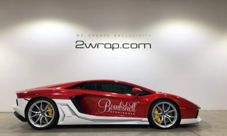 Lamborghini Aventador Bombshell reclamewrap 36