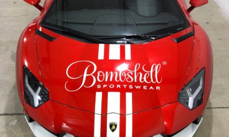 Lamborghini Aventador Bombshell reclamewrap 42