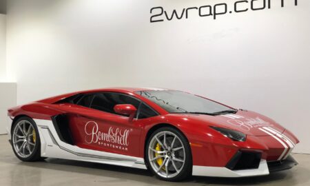 Lamborghini Aventador Bombshell reclamewrap 47