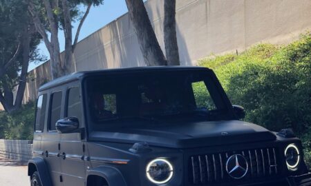 MB G 63 AMG matzwart avery19