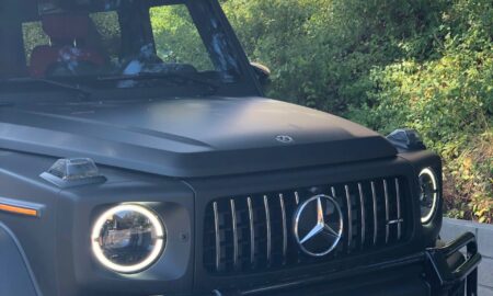 MB G 63 AMG matzwart avery25