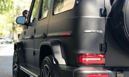 MB G 63 AMG matzwart avery27