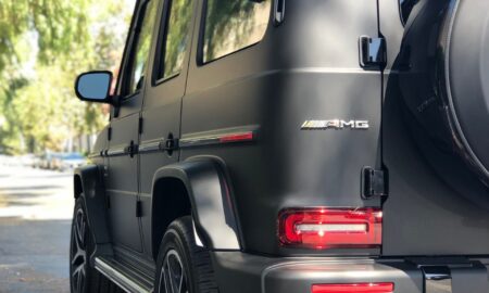 MB G 63 AMG matzwart avery28