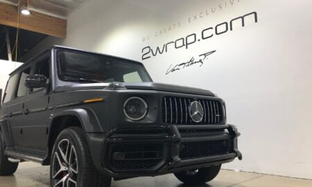 MB G 63 AMG matzwart avery8