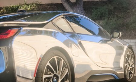 BMW I8 Zilver Chroom1