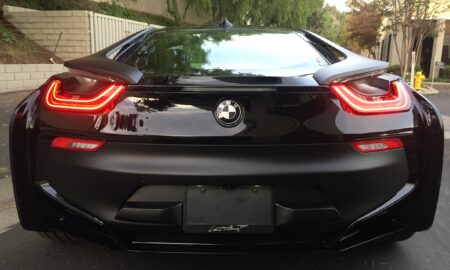 BMW i8 diepvries Zwart22