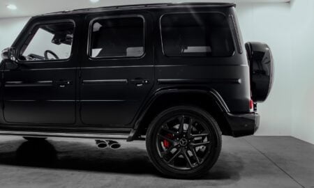 Mercedes Benz G 63 AMG 3M satijnzwart 4