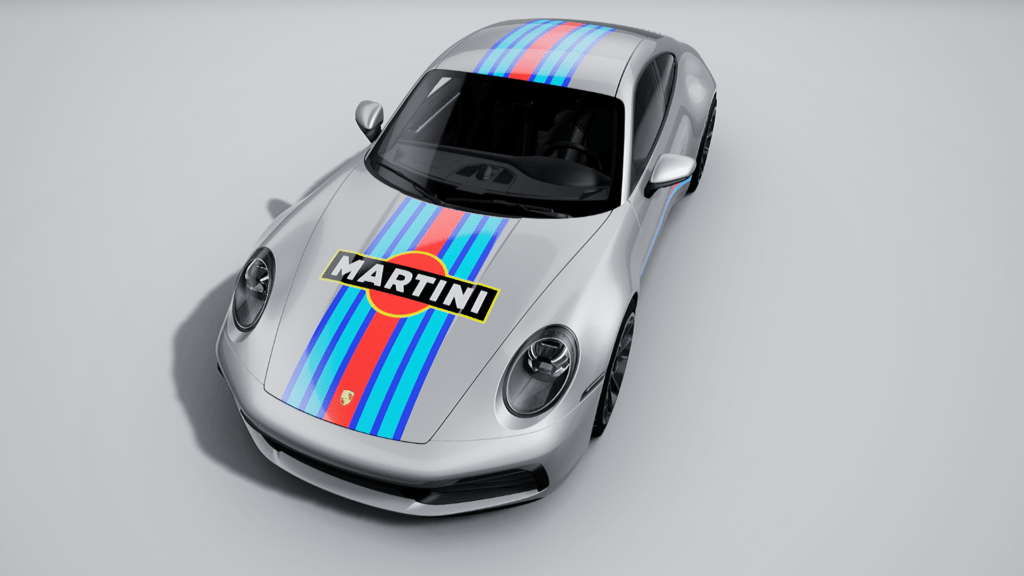 Porsche Umbrella XL - Martini Racing Carrera Cup Japan