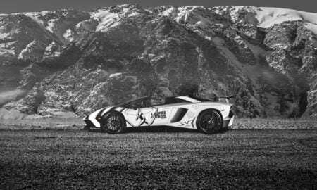 Lamborghini Aventador SV Fluwelen Wikkel24