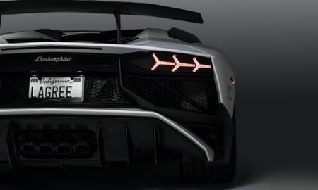 Lamborghini Aventador SV Fluwelen wrap5