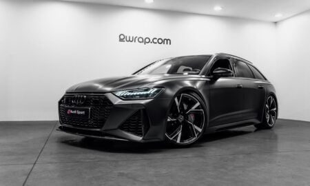 Audi rs6 Avery Rock Grey Satin Metallic 2