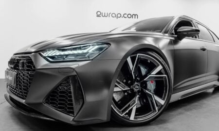 Audi rs6 Avery Rock Grey Satin Metallic 6