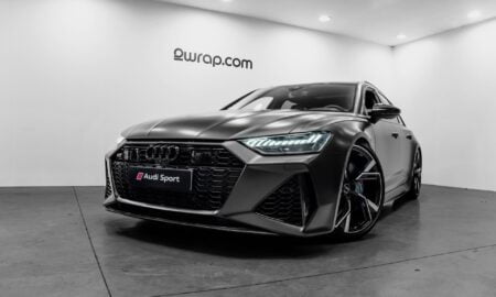 Audi rs6 Avery Rock Grey Satin Metallic 7