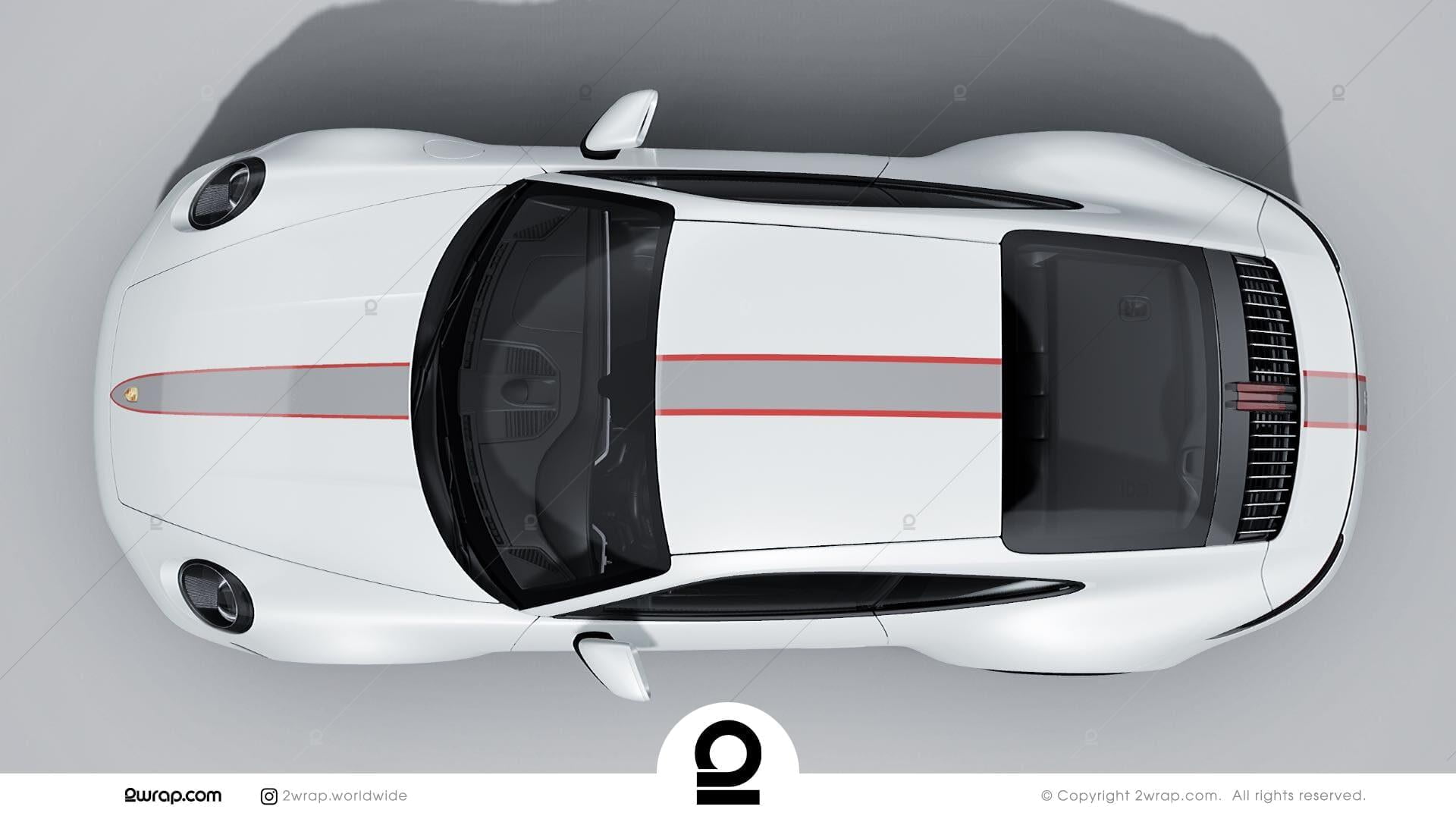 Porsche 911 GTS Matte Black - Concept Wraps