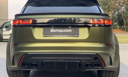 Range Rover Velar gewrapt in Avery Hope Green 14
