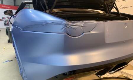 Jaguar F-type Satin Ice Blue 2