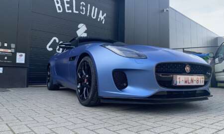 Jaguar F-type satijn ijsblauw 29
