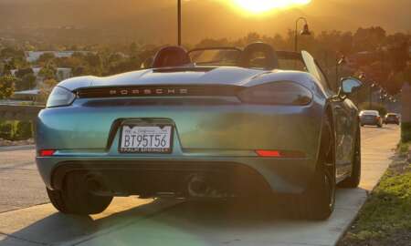 Porsche 718 Boxter GTS oracal wrap aquamarijn glanzend 20