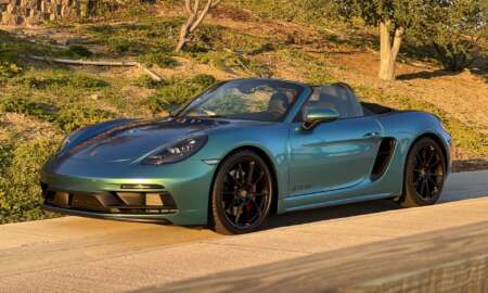 Porsche 718 Boxter GTS oracal wrap aquamarijn glanzend 26