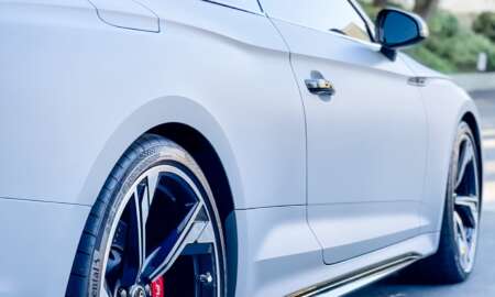 Audi rs5 Avery Mat donkergrijs carwrap 14