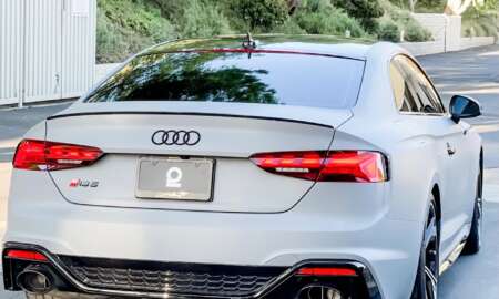 Audi rs5 Avery Mat donkergrijs carwrap 15