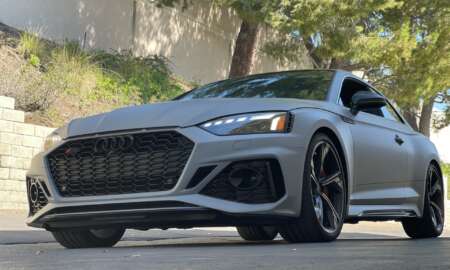 Audi rs5 Avery Mat donkergrijs carwrap 2