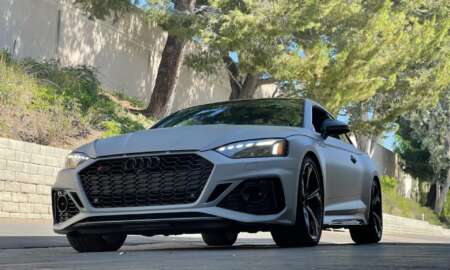 Audi rs5 Avery Mat donkergrijs carwrap 4