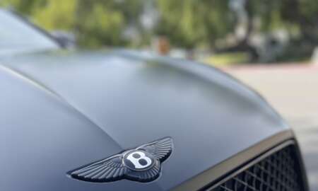 Bentley Continental GT gewrapt in 3M satijnzwart1