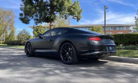 Bentley Continental GT gewrapt in 3M satijnzwart4