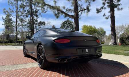 Bentley Continental GT gewrapt in 3M satijnzwart6