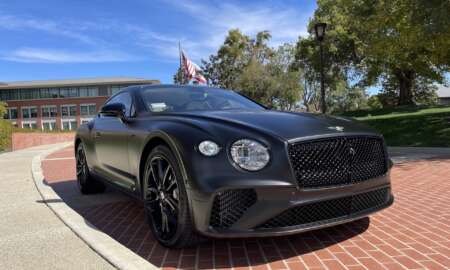 Bentley Continental GT gewrapt in 3M satijnzwart7