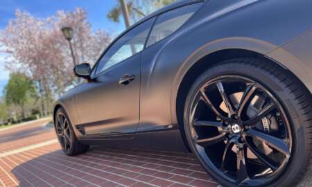 Bentley Continental GT gewrapt in 3M satijnzwart8