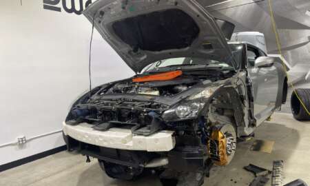 Nissan GTR Frozen Black Varis kit 18