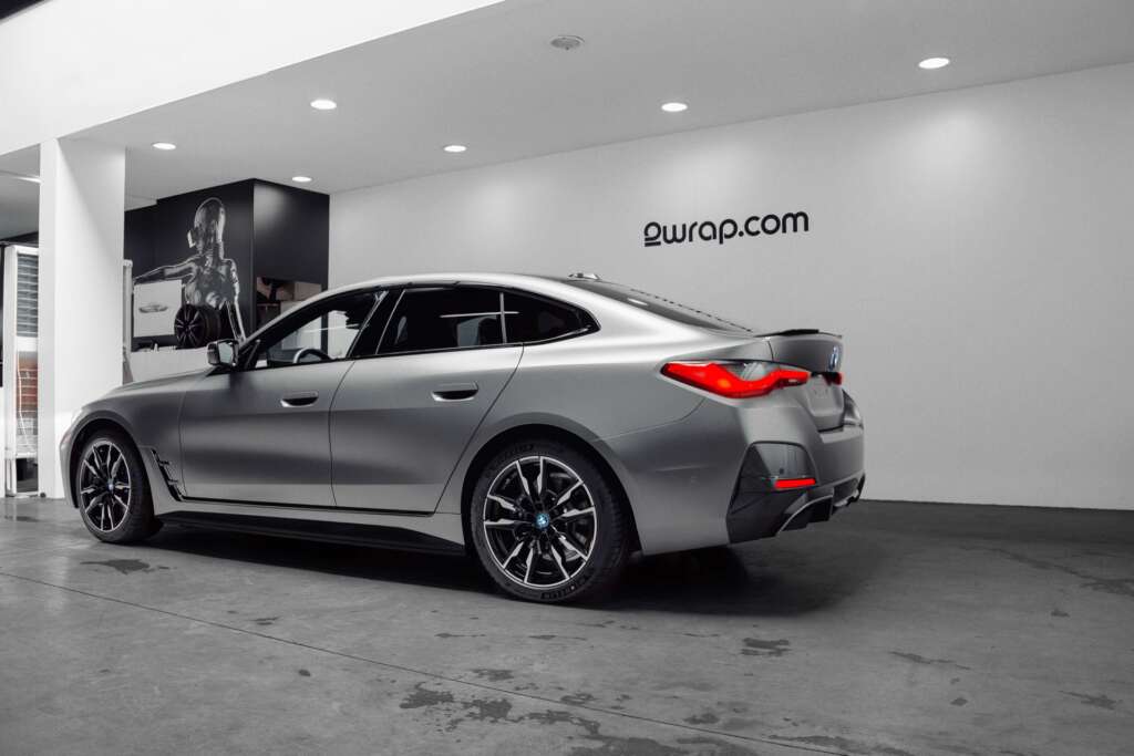 BMW i4 m50 wrap