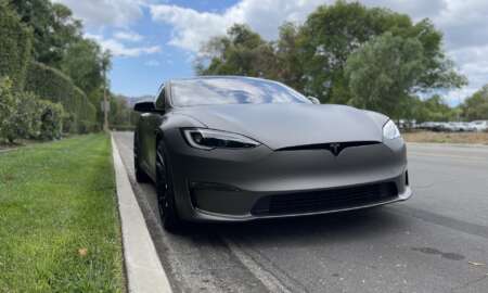 Tesla Model S Matte Charcoal Metallic 12