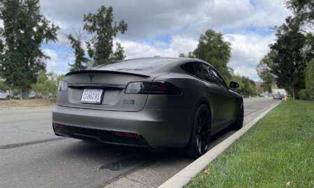 Tesla Model S Matte Charcoal Metallic 14