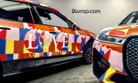 Tomorrowland BMW ix7 wrap 2