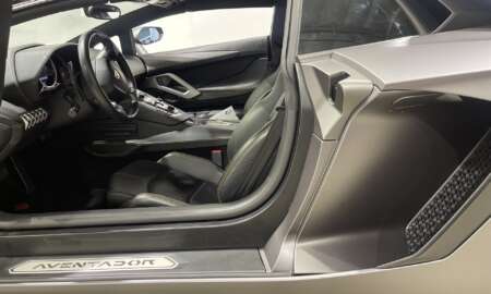 Lamborghini aventador carwrap 3M Matt Dark Grey 3