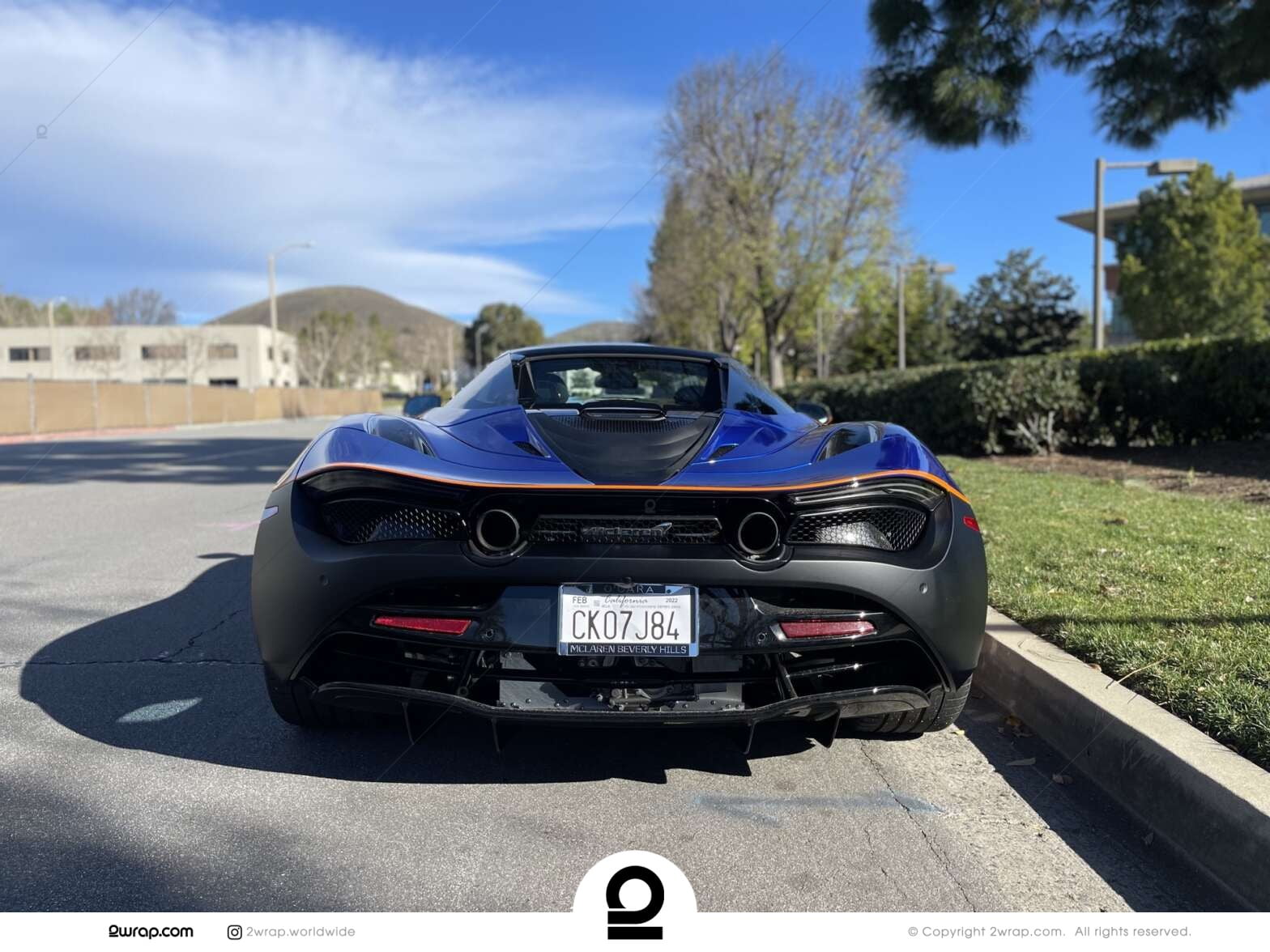 720s Design McLaren 720S Custom Design Wrap | 2wrap