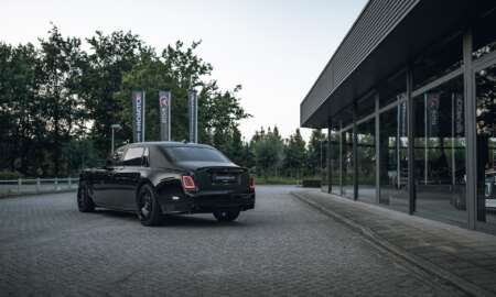 Rolls Royce Phantom Matt Black 2