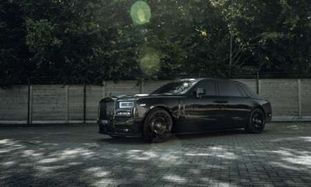 Rolls Royce Phantom mat zwart 37