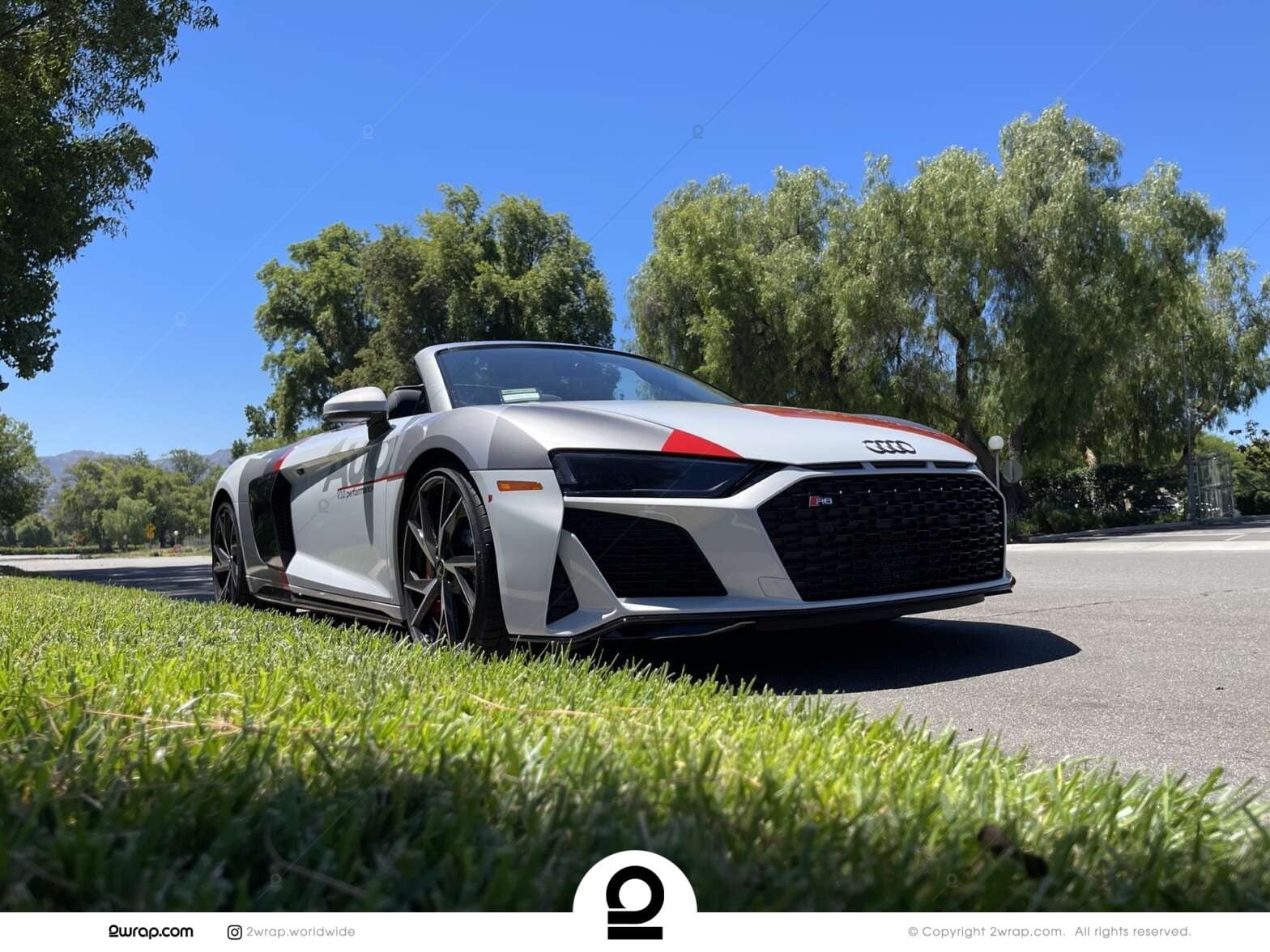 Audi R8 V10 Custom Design Wrap | 2wrap