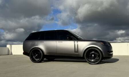 Range Rover Satin Dark Grey 3M wrap 00019